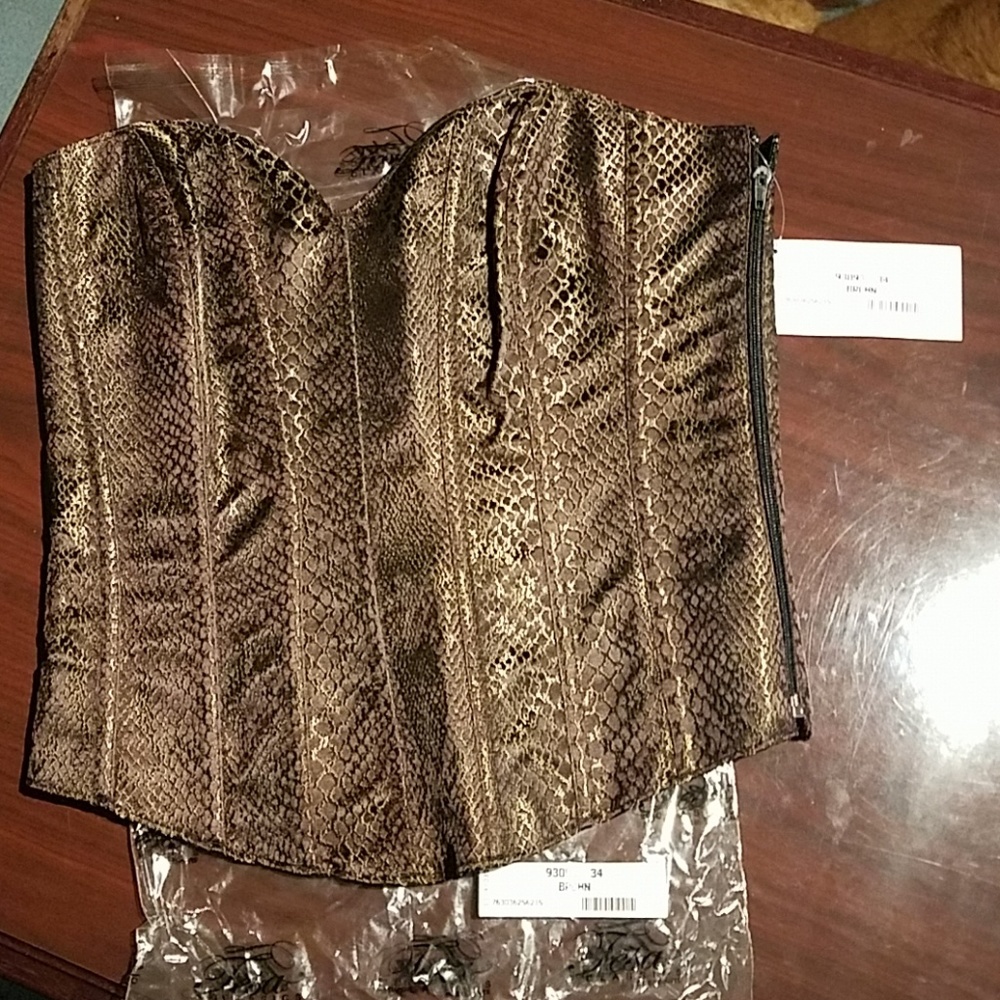 Tesa Classics by Escante Brown Size 34 Corset